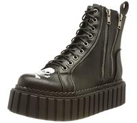 LAMODA Women's Deja Vu Ankle Boot, Black Pu, 4 UK