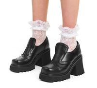 Lamoda Women's Good Evening Black Chunky Platform 'Shoes' Classic Comfortable Stylish UK4 | Size: 6 Lamoda Black 6