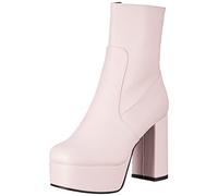 LAMODA Women's Making Moves Ankle Boot, Pink Pu, 7.5 UK