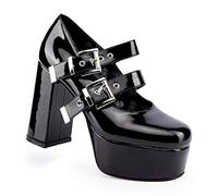 LAMODA Women's My Collection Court Shoe, Black Patent, 7 UK