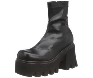 LAMODA - Women's Notorious Chunky Platform Ankle Boots in UK4