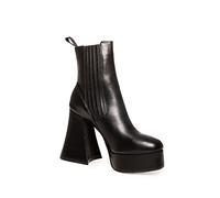 LAMODA Women's Times Up Ankle Boot, Black Pu, 5 UK