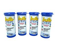 LaMotte 3-Way Insta Test Strips Plus for Swimming Pool & Hot Tub Spa - Chlorine or Bromine, pH and Total Alkalinity 4 x 50