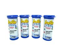 LaMotte 3-Way Insta Test Strips Plus for Swimming Pool & Hot Tub Spa - Chlorine or Bromine, pH and Total Alkalinity 4 x 50