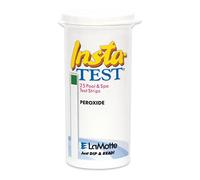 LaMotte Insta-Test 2984 Hydrogen Peroxide HR Single Factor Test Strip, 0-90ppm Range (Vial of 25 Strips)