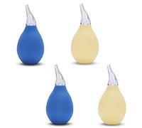 Lamoutor 4Pcs Premium Nasal Aspirator Nose Suction Bulb for Baby