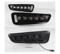Lamp Assembly 2piece DRL LED Daytime Running Lights For For Raptor For SVT F150 2016 2017 2018 2019 2020 With Turn Signal Yellow Fog Lamp Running Lights(White and Yellow)