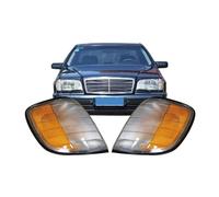 Lamp Assembly For Benz W140 S280 S300 S320 S500 1992-1998 Front Side Fender Light Corner Turn Light Headlight Marker Signal Lamp Running Lights(2pcs left and right)