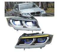 Lamp Assembly For BMW E90 Headlight 320i 318i 323i 3 Series 2005-2012 LED Headlight DRL Hid Bi Xenon Beam Accessories Car Styling Headlamp Running Lights(05-08 Xenon)