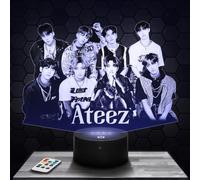 Lamp Atee for Girl's Room 3D Atee lamp K-pop Object Korean Pop Korean Gift idea Soft Light Decoration Night Light Office Decor. Original Christmas, Gift idea for Teenagers TOP