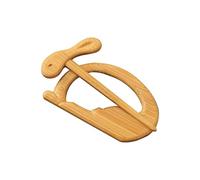 lamp Brooches & Pins Wooden Pattern Cartoon Animal Shape Aesthetic Brooch Lapel Badge Pin Shawl And