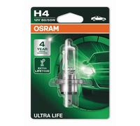 Lamp Bulb 1x Original Osram ULTRA LIFE / Socket H4 12V 60/55W