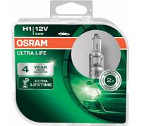 Lamp Bulb 2X Original Osram ULTRA LIFE / Socket H1 12V 55W