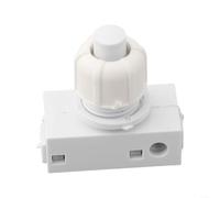 Lamp Control System Integrated Switching Mechanism Capable Of Handling Voltage Ratings Of Two Hundred Fifty Volts And Current Ratings Of Two Amperes (White)