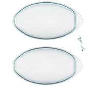 Lamp cover 2pcs suitable like Electrolux 5024879600/0 for cooker hood