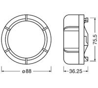 Lamp cover LEDCAP01 OSRAM