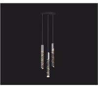 lamp Crystal Modern Loft LED K9 Crystal Duplex Stair Living Room Hotel Ceiling Hanging Light Luxury Pendant Lamp