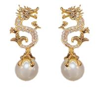 lamp Fashion Flower Earrings Women's Design High End Temperament Suitable For Gift Tartan