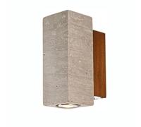 lamp Internal Wall Lights Modern Outdoor LED Warm White Outside IP175 Waterproof, Bathroom Black Aluminum with Acrylic Lampshade Main Powered, for Patio, Terrace, Garden, Garage lamp