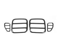 Lamp Lens Cover Car Front Grille Headlight Tail Light Rear Fog Lamp Decoration Cover For Renegade 2016-2018 Exterior Lamp Cover Housing(Taillight decor)