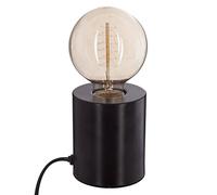 Lamp metal tube black H10