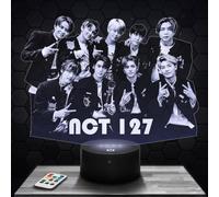 Lamp NCT Girl's Room Decor 3D NCT K-pop Object Korean Pop Korean Gift idea Soft Light Decoration Night Light Desk Decor. Original Christmas, Gift idea for Teenagers TOP