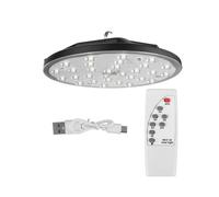 (Lamp+Remote Control) LED Solar Camping Tent Light Garden Hooking Floodlight Outdoor Lamp With Remote Control