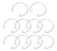 Lamp Retaining Spring Clip,10 Packs MR11 Retaining Ring Clasp,35MM Diameter LED Halogen Bulb Holder