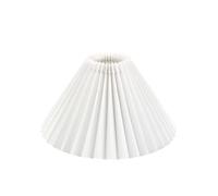 Lamp Shade 2pcs Solid Print Adjustable Pleated Fabric Replacement Lamp Shade Table Standing Floor Light Decorating Cover for bedrooms, Living Rooms and Other Home Spaces(Balck-3)