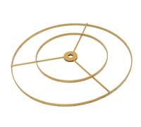 Lamp Shade Frame Ring DIY Sturdy Metal for Dining Room Light Cage Guard Cafe 35cm