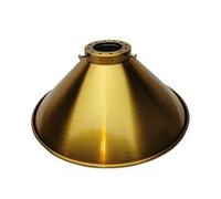 Lamp Shade Metal lampshade Finished Iron Light Shade 4 Style Fixture Shades DIY Metal Brushed Gold Bronze lamp Accessories for bedrooms, Living Rooms and Other Home Spaces(E with Holder)
