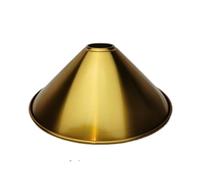 Lamp Shade Metal lampshade Finished Iron Light Shade 4 Style Fixture Shades DIY Metal Brushed Gold Bronze lamp Accessories for bedrooms, Living Rooms and Other Home Spaces(E Antique Gold)