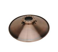 Lamp Shade Metal lampshade Finished Iron Light Shade 4 Style Fixture Shades DIY Metal Brushed Gold Bronze lamp Accessories for bedrooms, Living Rooms and Other Home Spaces(Red A with Holder)