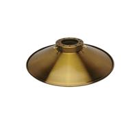 Lamp Shade Metal lampshade Finished Iron Light Shade 4 Style Fixture Shades DIY Metal Brushed Gold Bronze lamp Accessories for bedrooms, Living Rooms and Other Home Spaces(A with Holder)