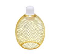 Lamp Shade Retro Style Iron Lamp Covers Indoor Lighting Lampshade Lighting Fixtures Lamp Shade Mesh Ball Home Decoration for bedrooms, Living Rooms and Other Home Spaces(Gold-C)