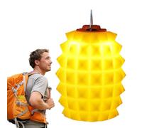 Lamp Shade | Silicone Camping Lantern Covers - Ambient Pineapple Shape Aesthetic Lampshade for Outdoor Activities Hiking Women Men Travel Fishing Trips Adventures