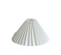 Lamp Shade Solid Print Adjustable Pleated Fabric Replacement Lamp Shade Table Standing Floor Light Decorating Cover Home Decor for bedrooms, Living Rooms and Other Home Spaces(01)