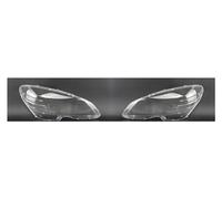 Lamp Shade Transparent Cover Car Front Headlight Cover Auto Headlamp Lampcover For Mercedes For Benz For C-Class For W204 2007-2010 Head Lamp Covers Headlight Glass Cover(Left and Right)