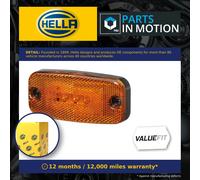 Side Marker Light 2PS357008-001 By Hella