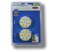 LAMP SPOTLIGHT SPOT 12 LED SMD 5050 G4 12V 2,5 WATT HOT LIGHT 3000K PACK OF 2PCS