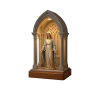 Lamp Statue, Led Night Lights, Virgin Mary Design, Versatile Decorative Accent, Light Sculpture for Bedroom, Dorm, Library, Coffee Bar, Meditation Space, Christmas, Bookshelf and Workplace Decor
