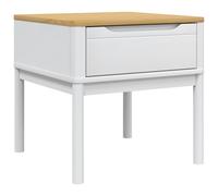 Lamp Table Hallway Side Table Bedside Accent Table Solid Wood Pine vidaXL
