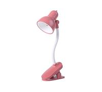 Lamp Table Household Book Clip Mini Light Lamp Small Clip Reading Night Book Lights Indoor Solar Lights for Home (Hot Pink, One Size)