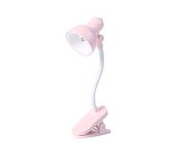 Lamp Table Household Book Clip Mini Light Lamp Small Clip Reading Night Book Lights Indoor Solar Lights for Home (Pink, One Size)