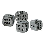 LAMPA 02464 Dice Valve Chrome/Black Fleck