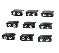 LAMPA 20827 Set Twin Crystal Stickers Decorating Bits (9 Pieces)