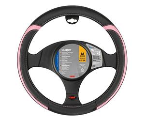 Lampa 32981 7.5 Celebrity, Black/Pink, Steering Wheel Cover 37 - 39 cm