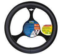 Lampa 33145 Premium Steering-Wheel Cover, Eco-Leather, Thermoplastic Elastomer (TPE), Medium