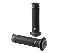 Lampa 90579 Sport-Grip, Universal Motorcycle Handlebar Grips Set 2 Pieces Right and Left Rubber - Grey
