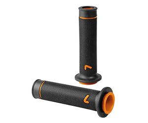 Lampa 90583 Sport-Grip, Universal Motorcycle Handlebar Grips Set 2 Pieces Right and Left Rubber - Orange
